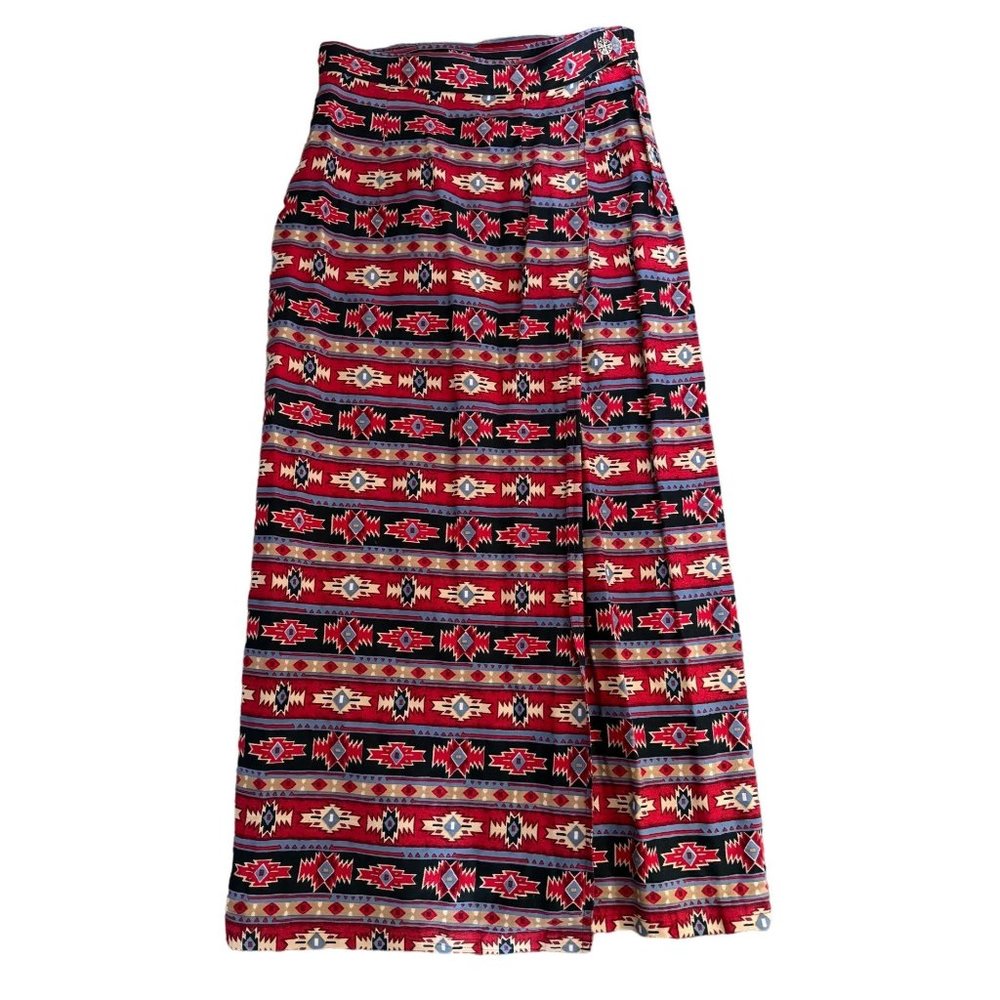 SUN RIVER‎ SOUTHWEST INDIE STYLE WRAP VTG SKIRT WOMAN'S SMALL | T1